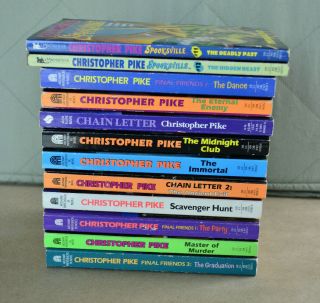 ⭐️Lot 12 Christopher Pike Books Young Adult Horror Some 1st Editions RARE OOP⭐️ 8