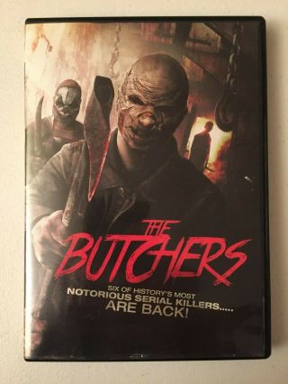 The Butchers Dvd Rare Slasher Oop Horror 2014 Serial Killer Zombie