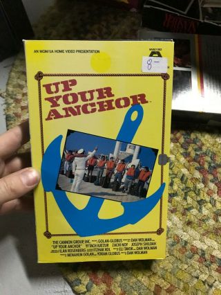Up Your Anchor Big Box Slip Rare Oop Vhs