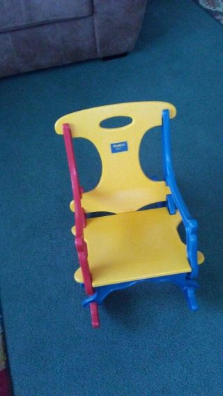 Htf & Rare Kids Oshkosh Puzzle Rocking Chair
