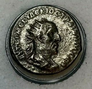 Trajan Decius Silver Tetradrachm Antioch RARE 9.  8 g (249 - 251 AD) 2