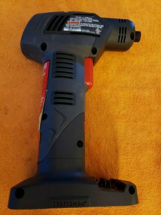 1 - Rare Craftsman Inflator Air Compressor 19.  2v Cordless (parts Only Bare Tool)