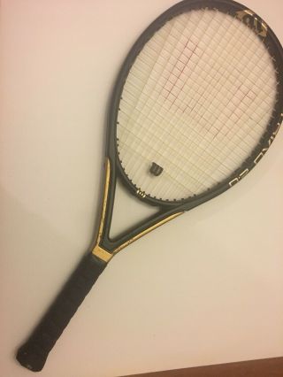 Rare Wilson 2.  0 Triad Hammer Oversize 125 4 1/2 Tennis Racquet