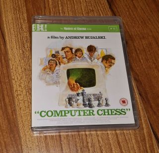 Computer Chess Blu - Ray / Dvd Eureka 3 Disc Set - All Region - Rare,  Oop