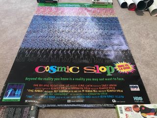 Cosmic Slop Rare Movie Poster George Clinton Funkadelic Blaxploitation Hbo Funk