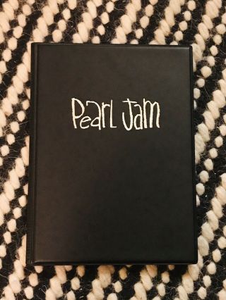 Pearl Jam Rare Photo Album from the 90’s Foil Print Logo Full of Vintage Photos 8