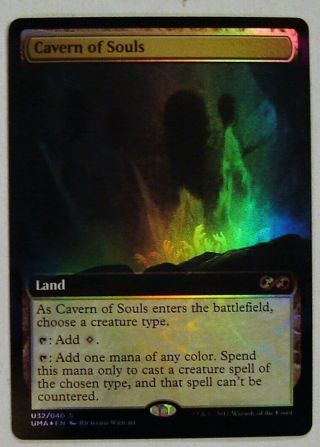 Mtg Card - Previously Owned Foil Cavern Of Souls Card From Ultimate Box Toppers