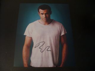 Ryan Reynolds Rare In Person Hand Signed Sexy Colour 8x10 Photo Pose With 2