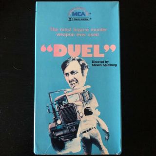 Steven Spielberg “duel” (rare 1982) Vhs
