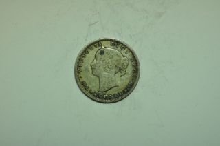Mw12243 Canada Newfoundland; Silver 5 Cents 1870 Victoria Mintage: 40,  000 Rare