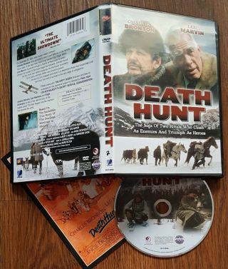/213\ Death Hunt Dvd From Anchor Bay Rare & Oop Out Of Print (bronson,  Marvin)