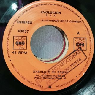Harold Y Su Banda Evolucion Very Rare Latin Funk Colombia 33 Listen