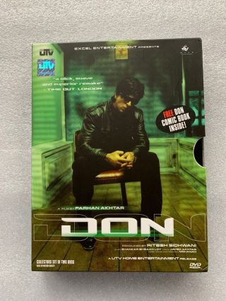 Don Shahrukh Khan Movie 2dvd Set Rare Collector 