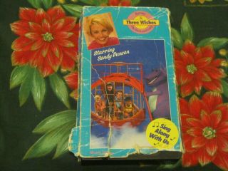 RARE BARNEY VHS THREE WISHES SANDY DUNCAN AS MOM TINA LUCI MICHAEL VG 2
