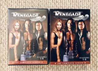 Renegade The Complete Series (20 - Disc Set) Seasons 1 - 5 Rare Oop Lorenzo Lamas