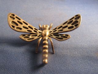 Vintage Sterling Silver Rare Taxco Mexico Dragonfly Flying Insect Pin
