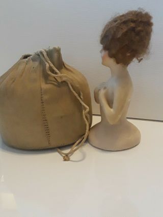 Rare and 1925 ANTIQUE VANITY DOLL 5 - 1/2 