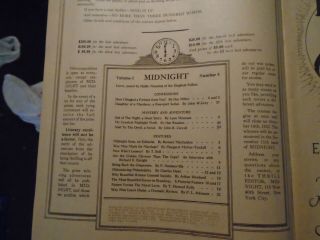 Midnight October 7th 1922 Very Rare Macfadden 4