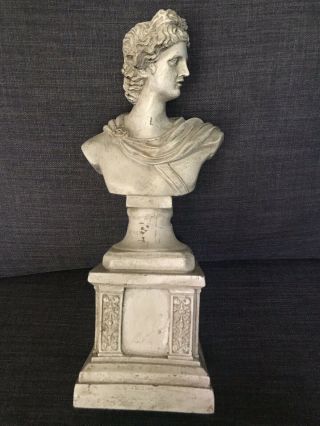Rare Apollo Greek Roman God Art Sculpture Handmade