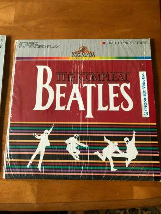 THE BEATLES - LET IT BE,  Plus two others (LASERDISC RARE NOT -) 2