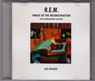 R.  E.  M.  Fables Of The Reconstruction 2 Cd Advance 25th Anniversary Edition Rare