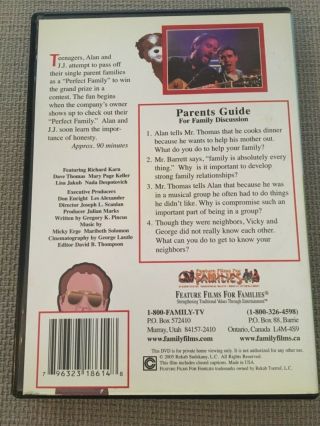 Picture Perfect DVD Feature Films For FAMILIES RARE Dave Thomas Richard Karn 2