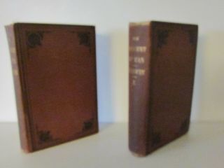 Two Vols.  - The Descent of Man by Charles Darwin 1871 FIRST AMERICAN ED - Rare 2