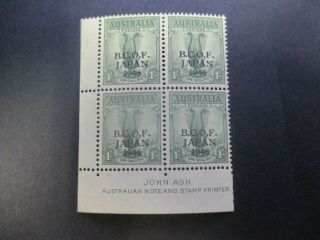 Pre Decimal Stamps: Bcof Block Mnh - Rare (f378)