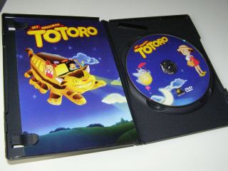 My Neighbor Totoro (R1 DVD) Rare & OOP w/ Insert 20th Century Fox Authentic 2002 3