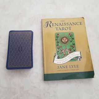 Pre - Owned The Renaissance Tarot Book And Deck By Jane Lyle Out Of Print Rare