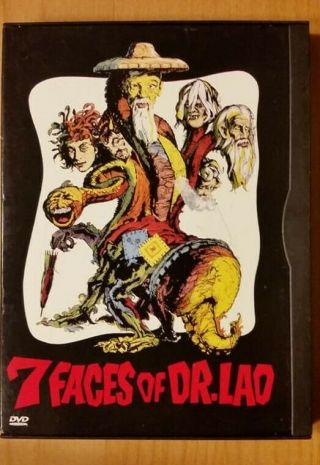 Seven Faces Of Dr.  Lao (dvd) Tony Randall - Rare - Barbara Eden - Circus