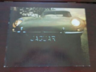 1970 Jaguar Xk - E Type Roadster Coupe 2,  2 Deluxe Dealer Brochure Rare Insert Us
