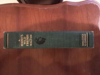 A Hermits Wild Friends.  Very Rare Signed First Edition 1903 - Mason A.  Walton