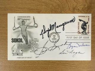 Byron Nelson,  Ben Hogan,  Sam Snead Authentic Signed Fdc Cachet,  Rare Together