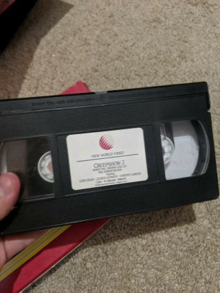 Creepshow 2 - rare horror cult VHS big box cut box Erol ' s Video 5