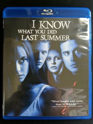 I Know What You Did Last Summer Blu - Ray (1997/2008) Oop/rare Sony Pictures
