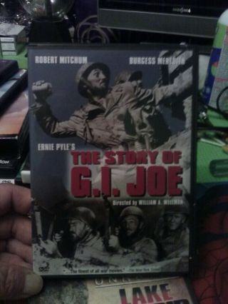 The Story Of Gi Joe Dvd Ernie Pyle (rare)