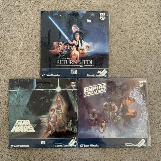 Star Wars Trilogy Standard Play Cav Laserdisc - Very Rare