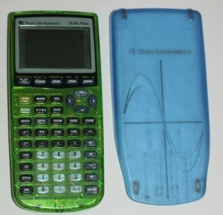 Texas Instruments Ti - 83 Plus Graphing Calculator - Rare Green Color
