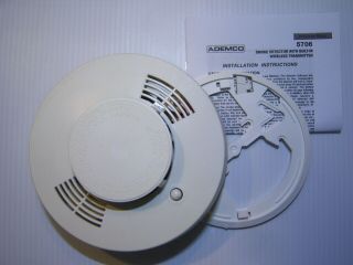 Ademco 5706 5706ba Wireless Smoke Detector 5700.  Rare Find
