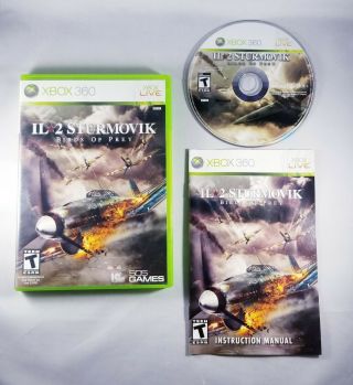 Il - 2 Sturmovik: Birds Of Prey (microsoft Xbox 360) Rare - Complete -