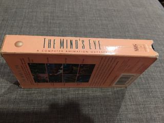 The Mind ' s Eye A Computer Animation Odessey VHS RARE 5
