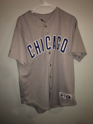 Greg Maddux Chicago Cubs Jersey Majestic Authentic Mlb Rare Vintage