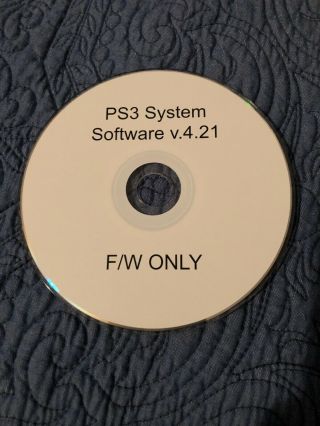 Ps3 Kiosk System Software V.  4.  21 F/w Only Rare