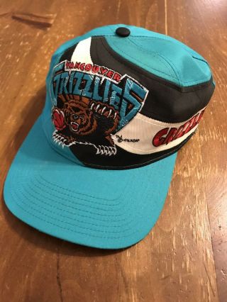 Rare Vintage 1994 Vancouver Grizzlies Nba Hat - " Twins " Snapback