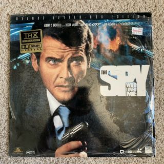 James Bond 007 - Spy Who Loved Me Deluxe Letterbox Laserdisc - Very Rare Version