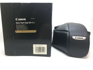 【rare In Box】 Canon Eh11l Semi Hard Case For Eos 1v / Eos 3 From Japan 231
