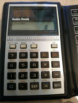 Vintage Radio Shack EC - 4013 Scientific Calculator RARE 2