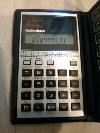 Vintage Radio Shack EC - 4013 Scientific Calculator RARE 5