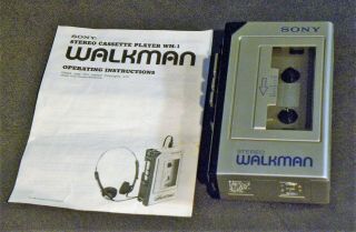 Rare Vintage Sony Walkman Wm - 1 Housing In